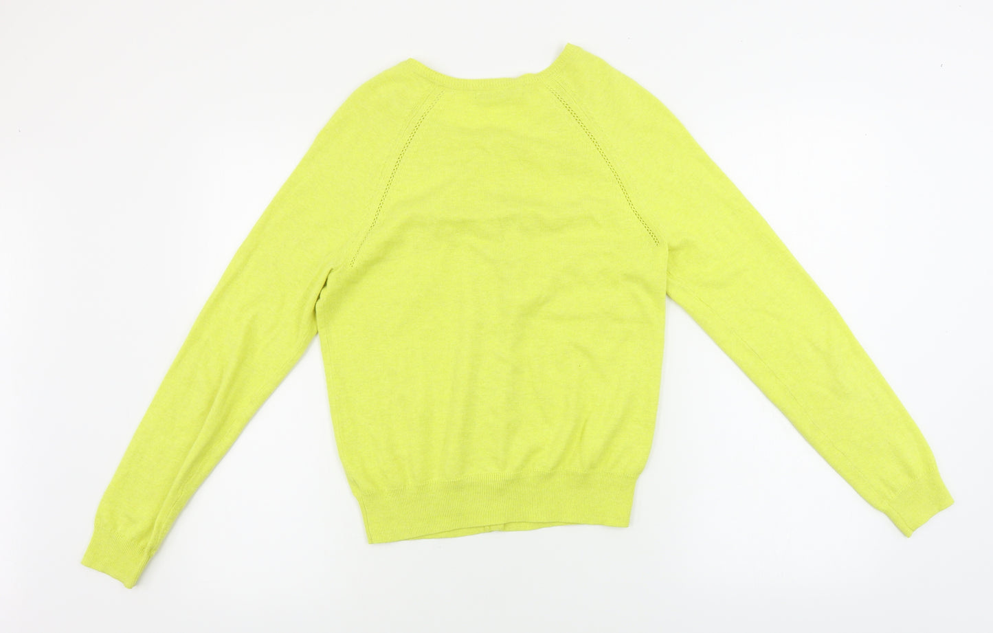 George  Womens Yellow   Cardigan Jumper Size 10
