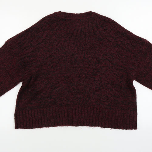 New Look  Womens Purple   Pullover Jumper Size L