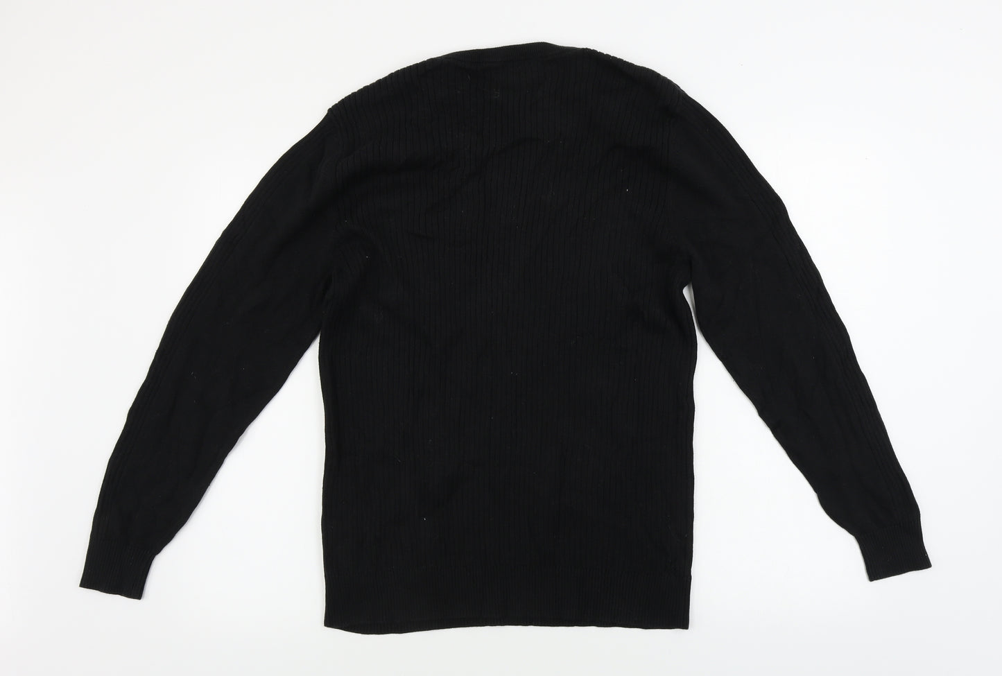 George  Mens Black   Pullover Jumper Size M