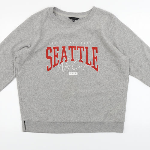 New Look  Womens Grey   Pullover Jumper Size 14