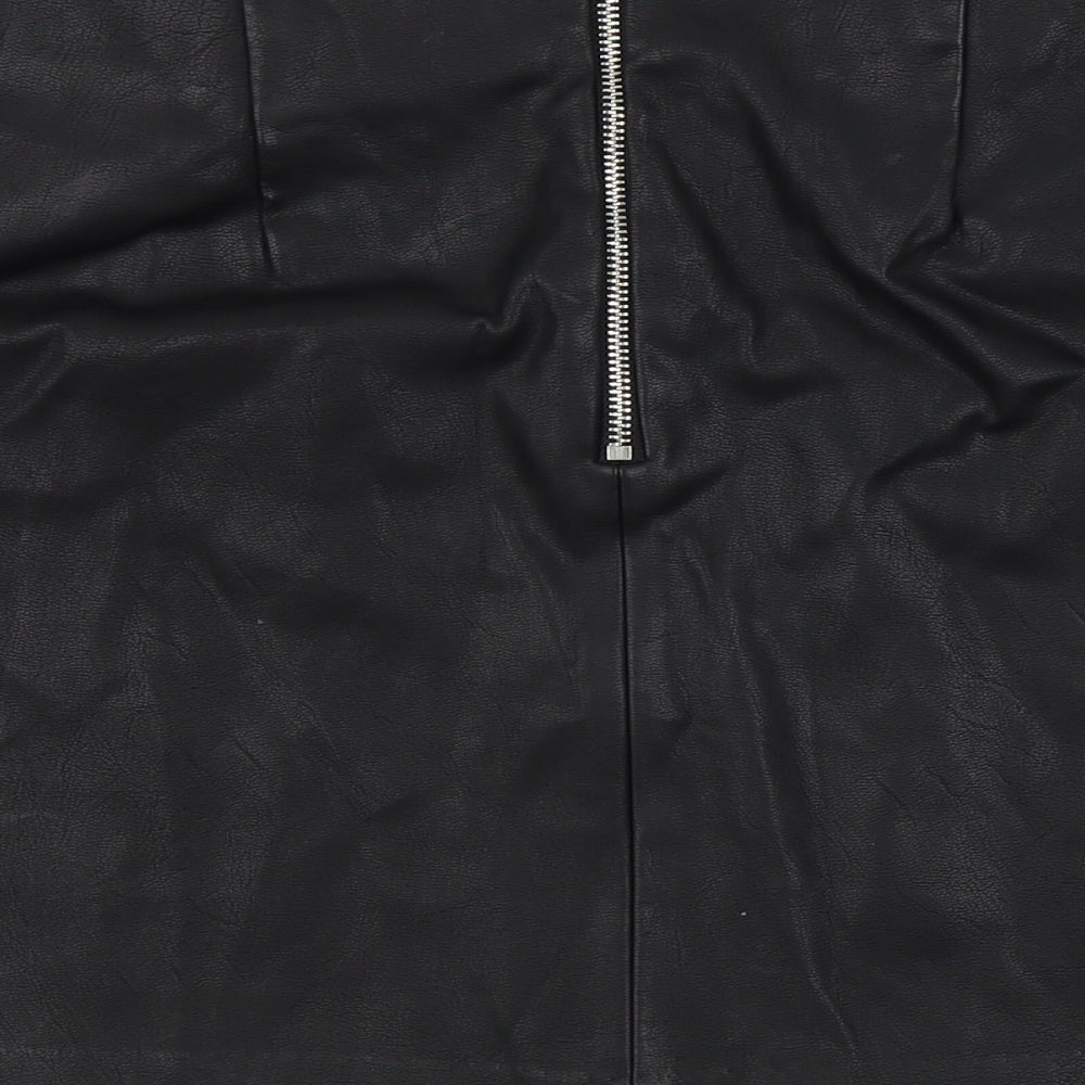 New Look  Womens Black   A-Line Skirt Size 12