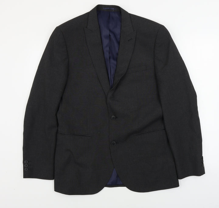 NEXT Mens Black Jacket Blazer Size 40