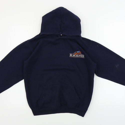 Uneek  Boys Blue   Pullover Hoodie Size 11-12 Years