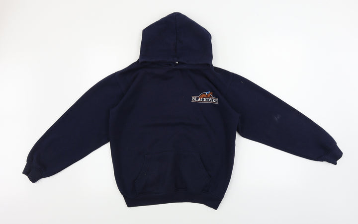 Uneek  Boys Blue   Pullover Hoodie Size 11-12 Years