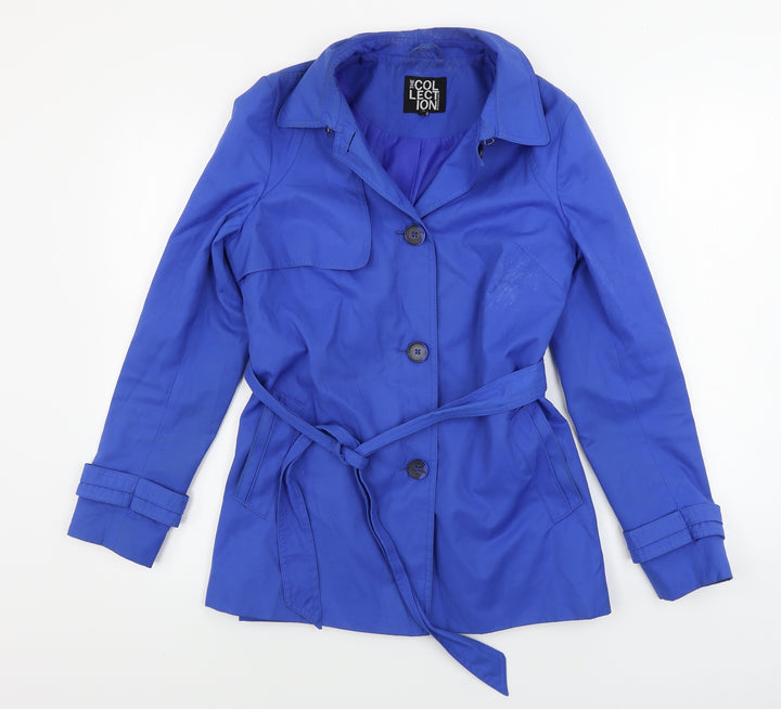 Debenhams Womens Blue Jacket Coat Size 10