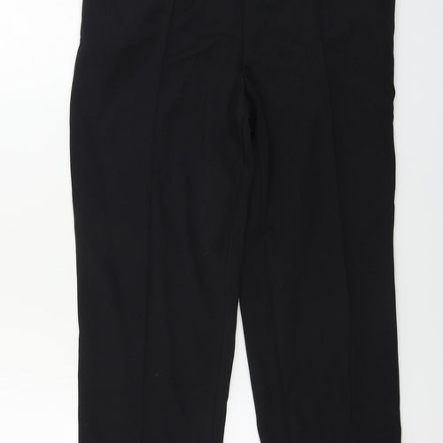Preworn  Womens Black   Trousers  Size 30 in L24 in