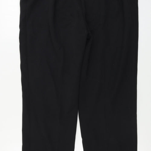Preworn  Womens Black   Trousers  Size 30 in L24 in