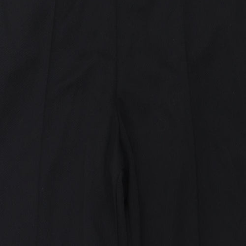 Preworn  Womens Black   Trousers  Size 30 in L24 in