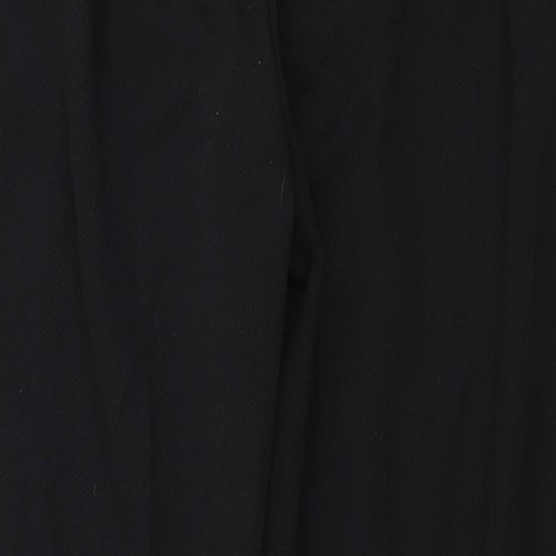 Preworn  Womens Black   Trousers  Size 30 in L24 in