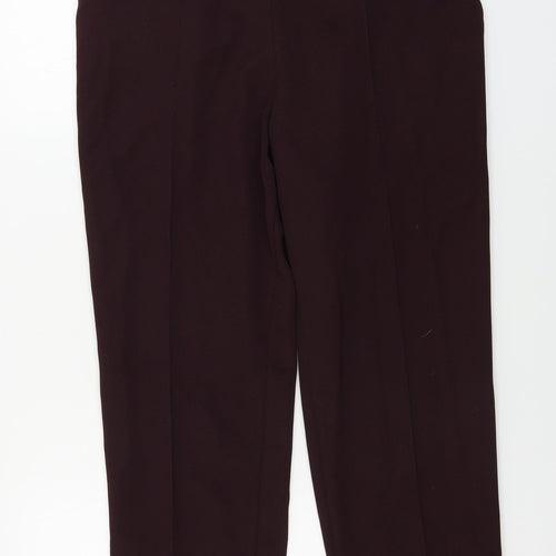 Preworn  Womens Purple   Trousers  Size 32 in L25 in