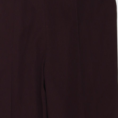 Preworn  Womens Purple   Trousers  Size 32 in L25 in