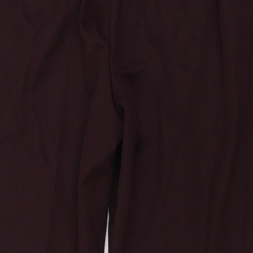 Preworn  Womens Purple   Trousers  Size 32 in L25 in