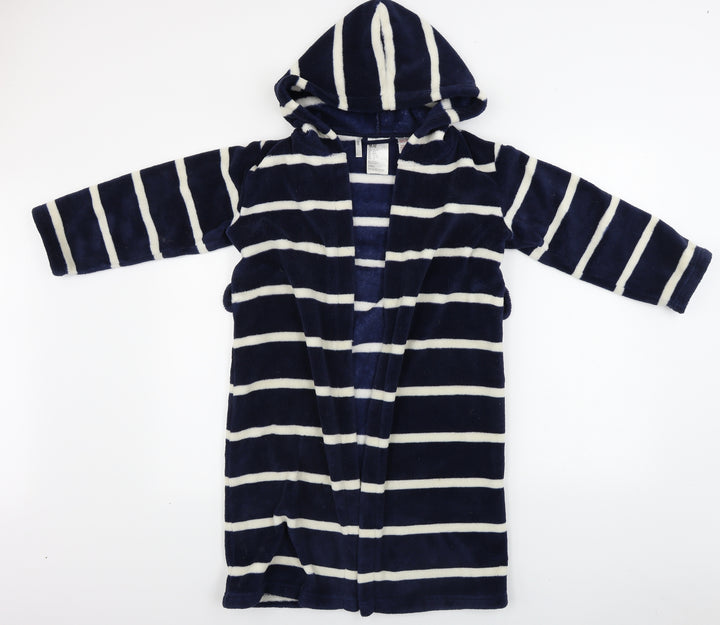 H&M Girls Blue Striped Gown Size 6-7 Years