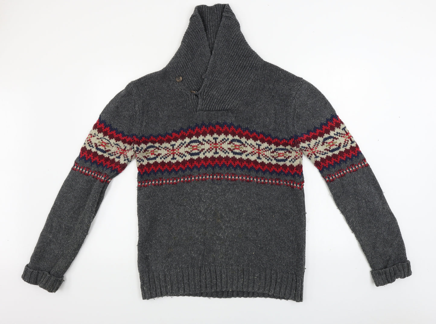 L.O.G.G       Mens Grey   Pullover Jumper Size M