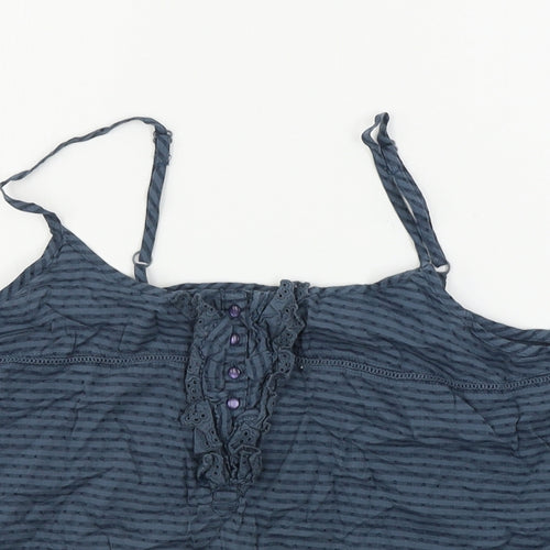 La Redoute  Womens Blue Striped  Basic Blouse Size 12