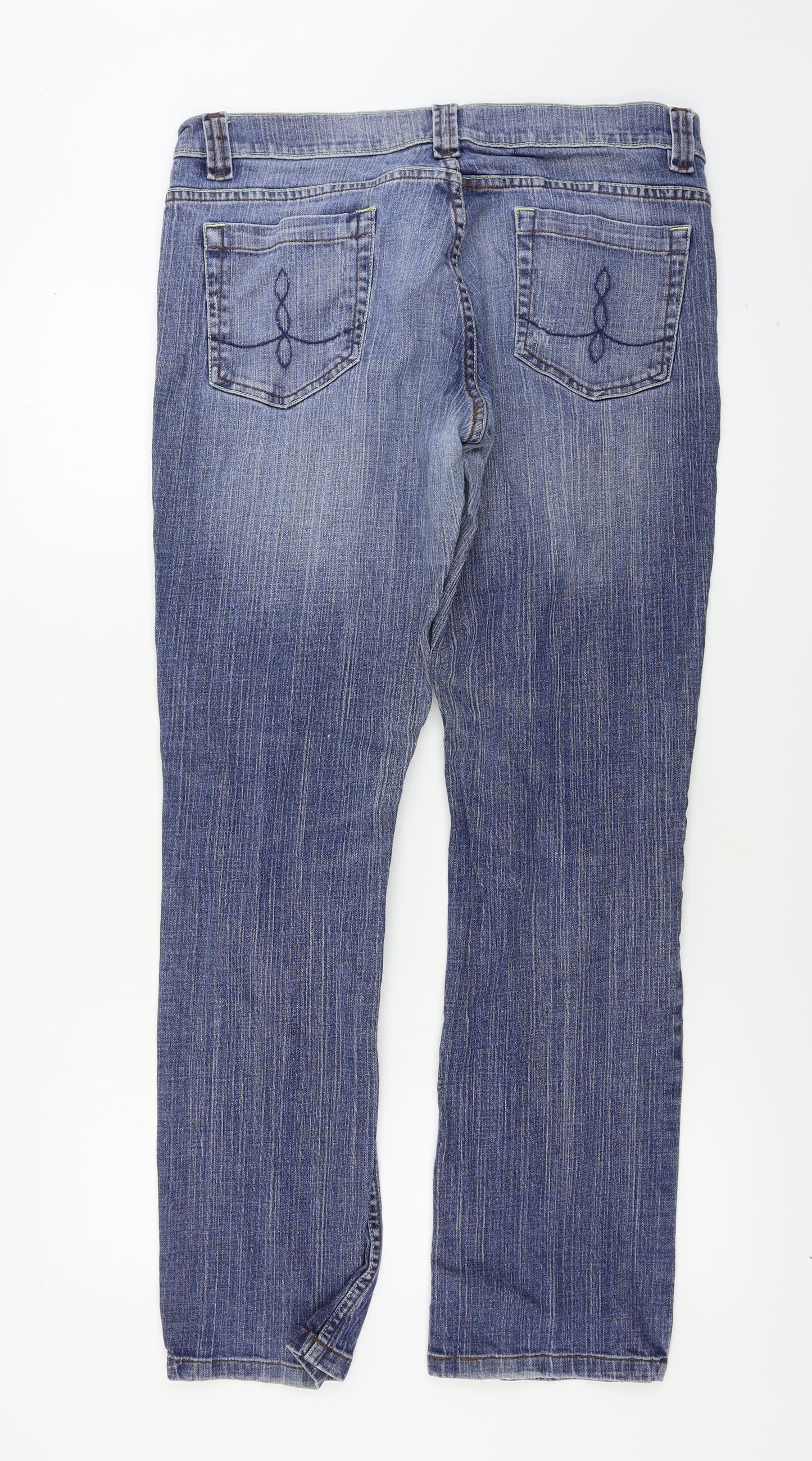 denim  Womens Blue   Straight Jeans Size 16 L29 in