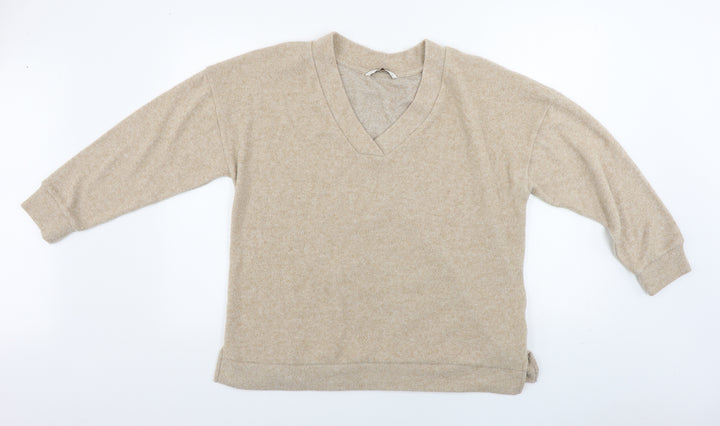 TU Womens Beige Pullover Jumper Size 18