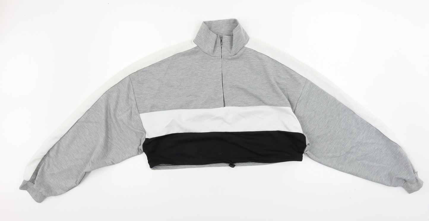 Preworn  Womens Grey   Henley Jumper Size M