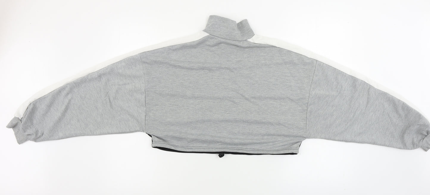 Preworn  Womens Grey   Henley Jumper Size M