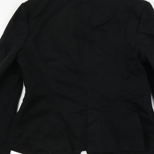 Miss Selfridge  Womens Black   Jacket Coat Size 14