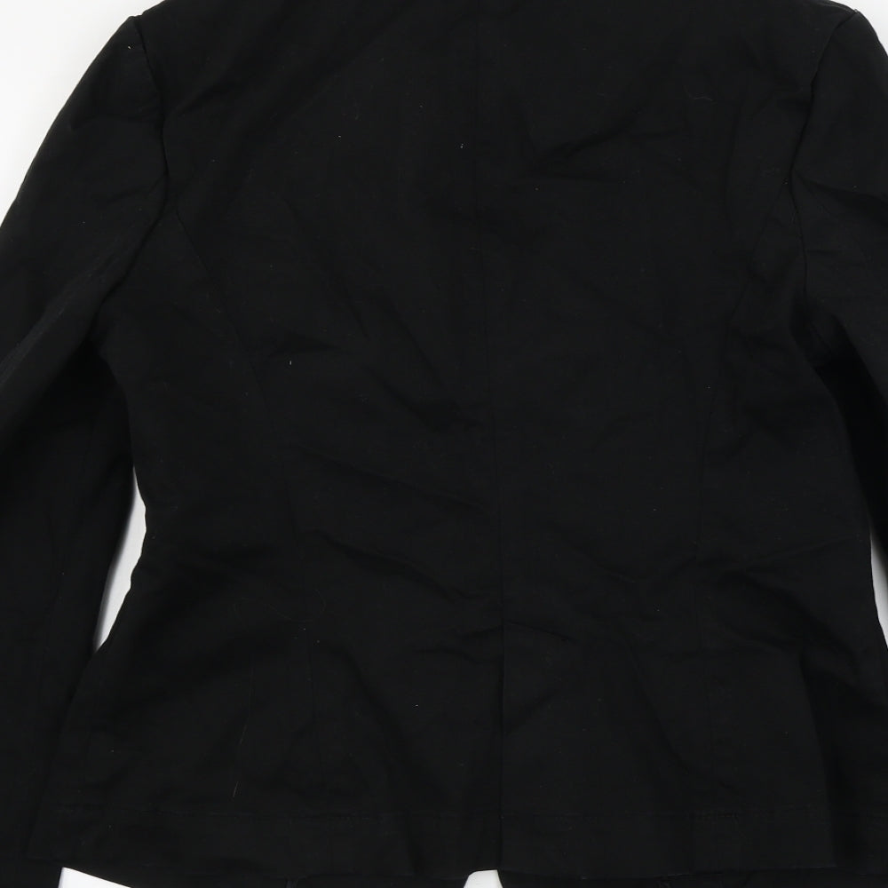 Miss Selfridge  Womens Black   Jacket Coat Size 14