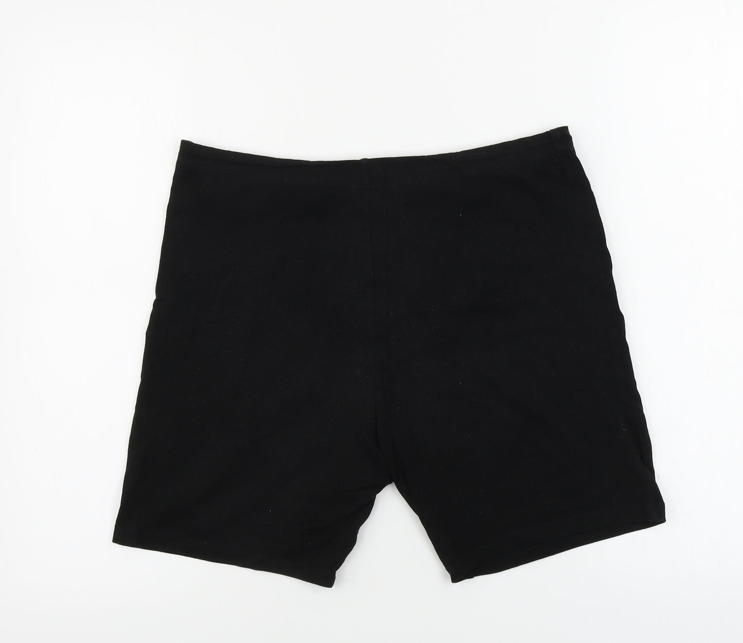 Peacocks Womens Black   Cut-Off Shorts Size 16