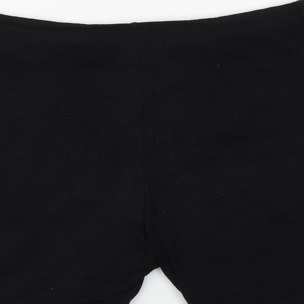 Peacocks Womens Black   Cut-Off Shorts Size 16