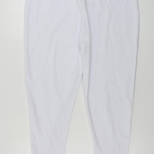 Primark  Womens White   Cropped Leggings Size XL L21 in