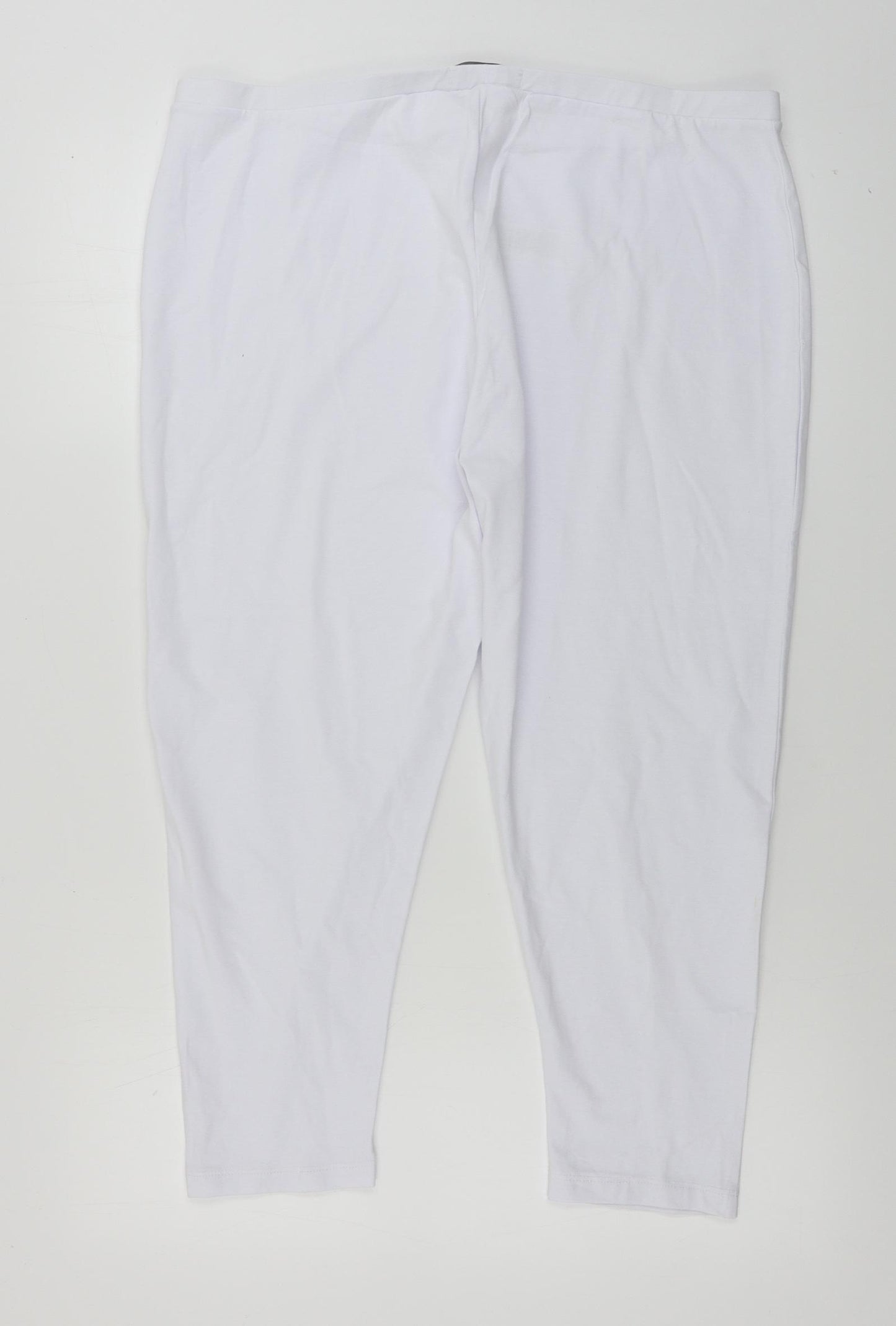 Primark  Womens White   Cropped Leggings Size XL L21 in