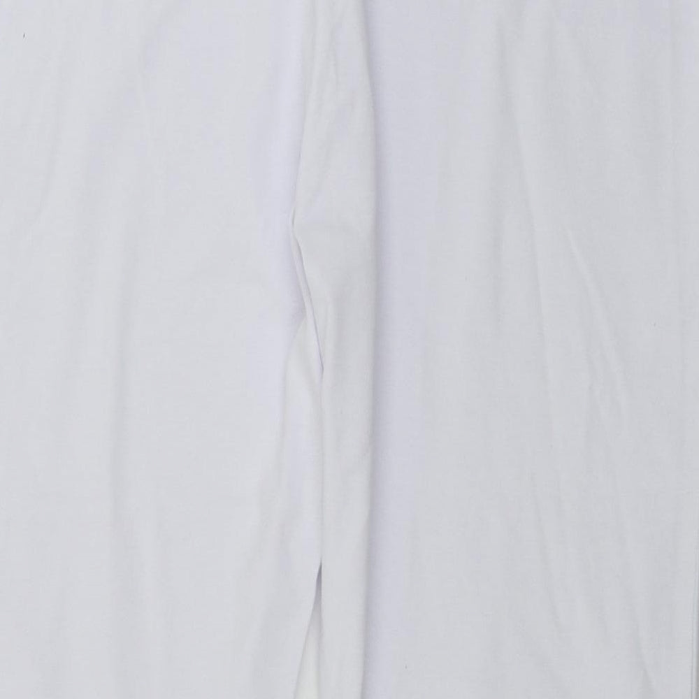 Primark  Womens White   Cropped Leggings Size XL L21 in