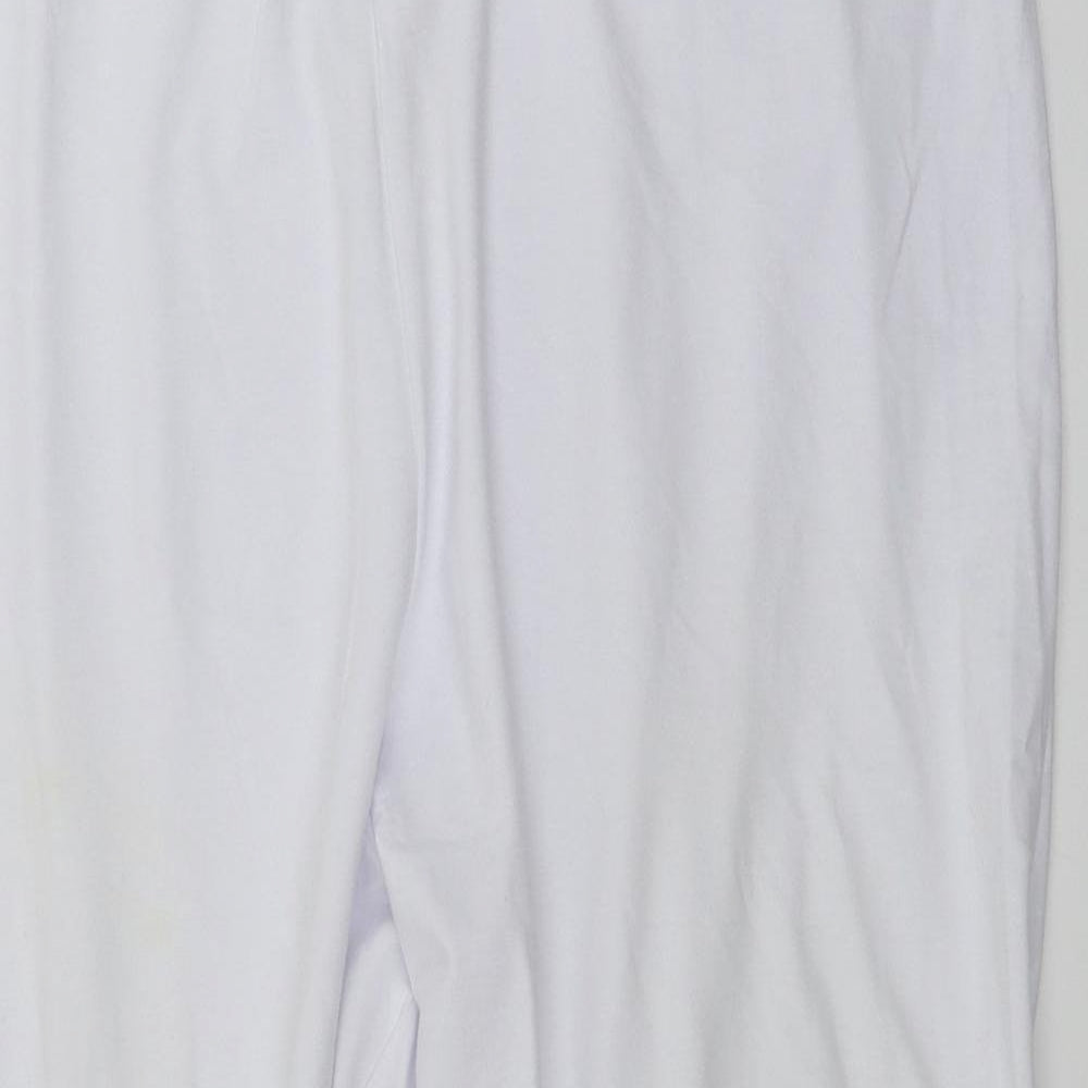 Primark  Womens White   Cropped Leggings Size XL