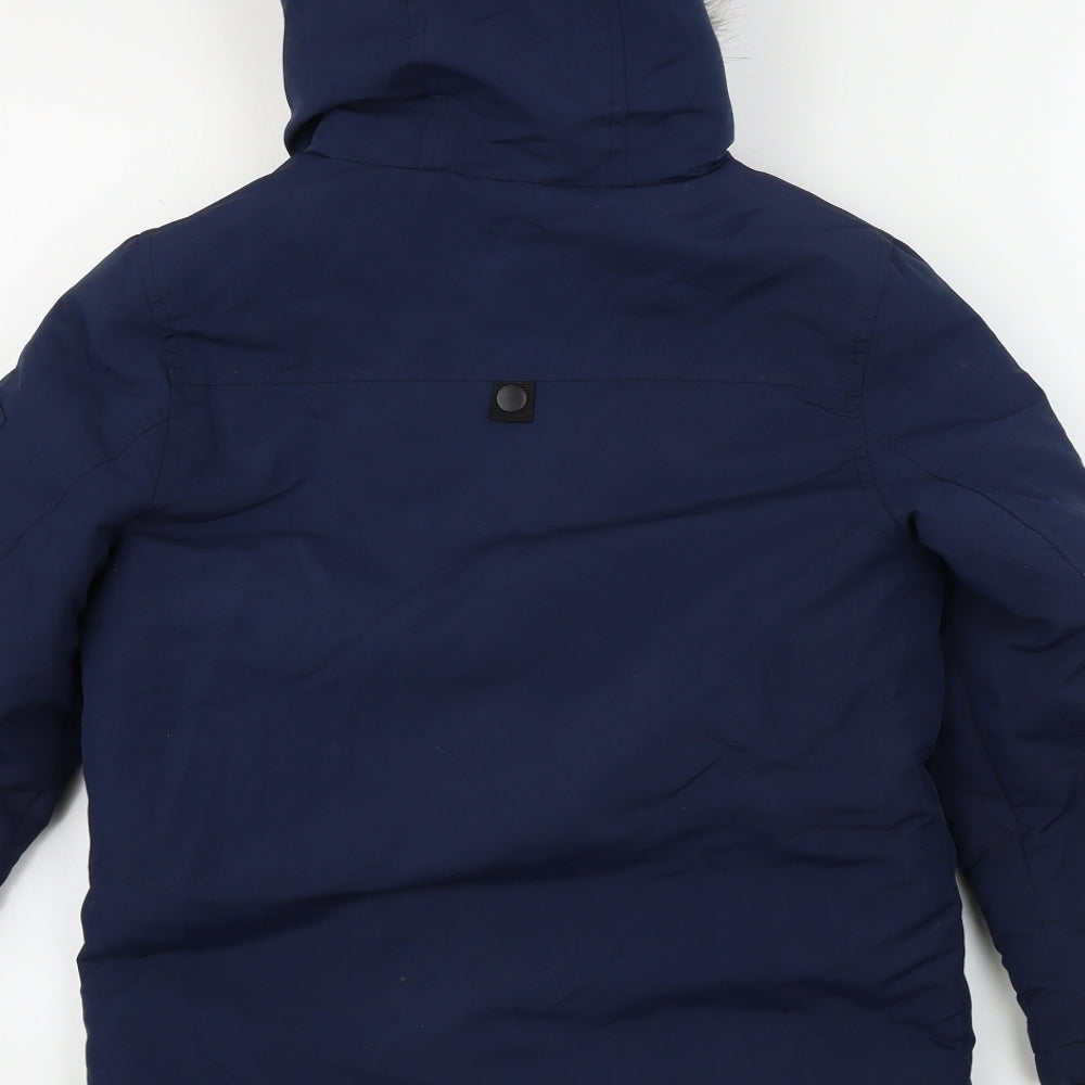 F&F  Boys Blue   Jacket Coat Size 8-9 Years