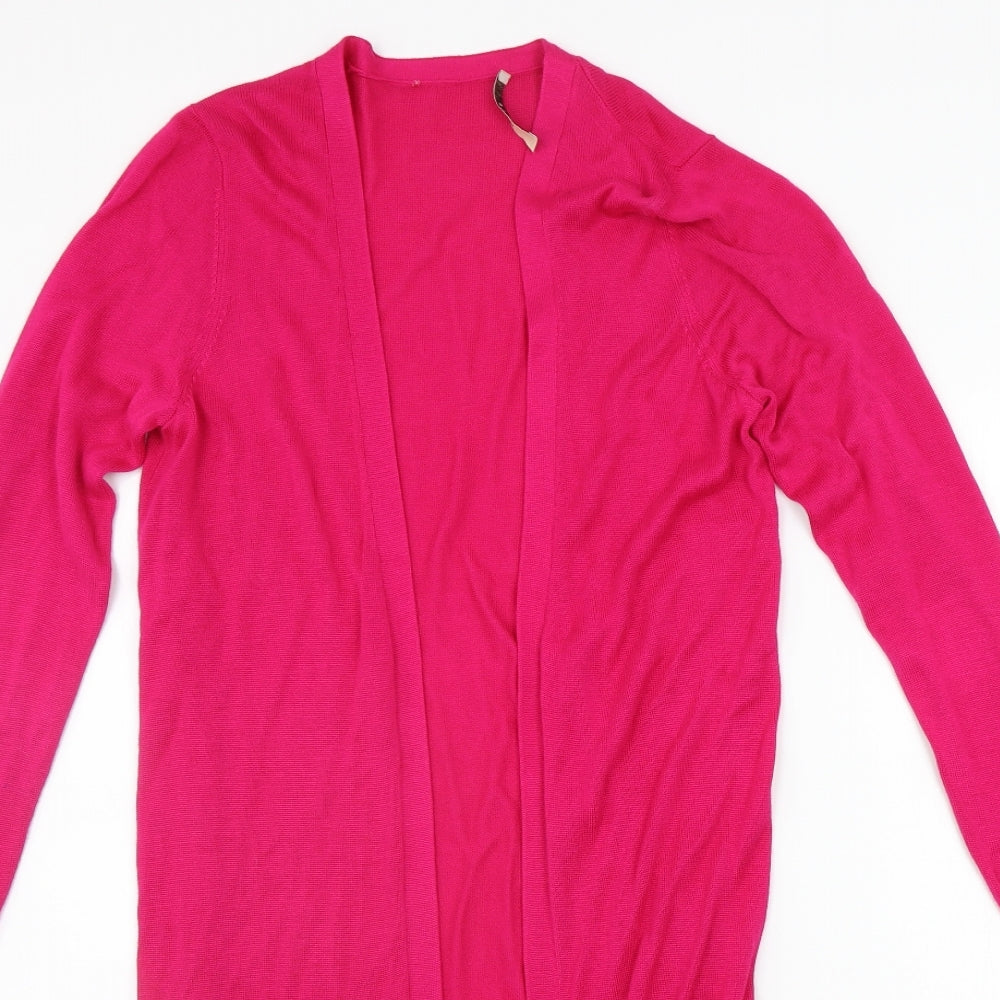 Oasis Womens Pink   Cardigan Jumper Size S