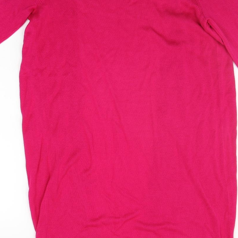 Oasis Womens Pink   Cardigan Jumper Size S