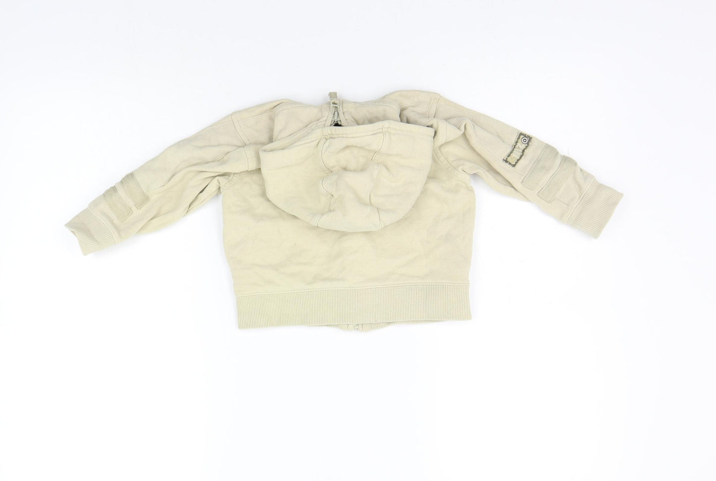 NEXT Boys Beige   Full Zip Jumper Size 12-18 Months