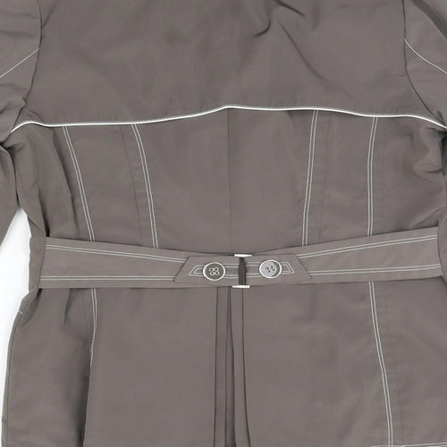 Easy Comfort Womens Grey   Jacket Coat Size 16  - washable mark