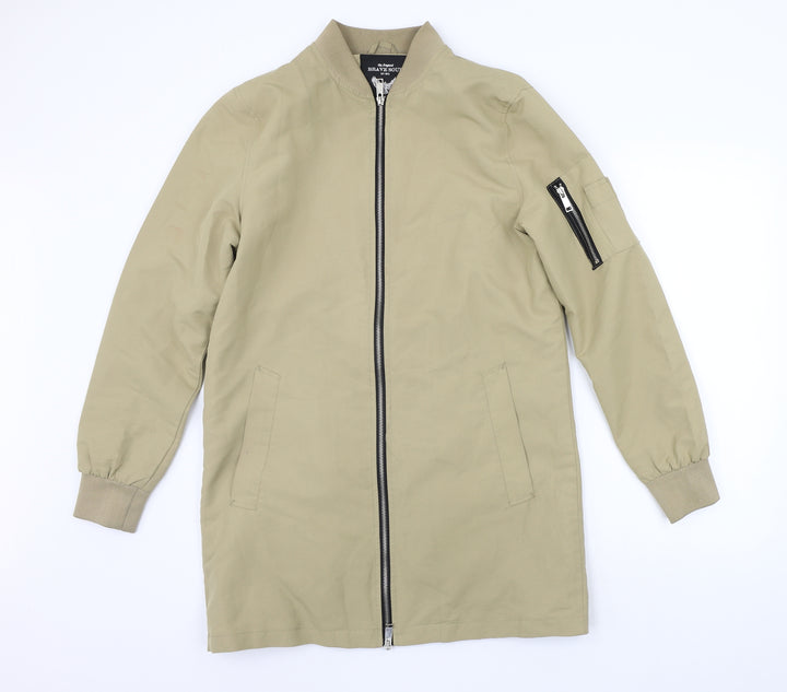 Brave Soul Womens Beige   Jacket Dress  Size M  - washable mark