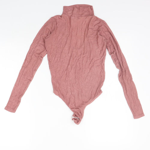 Boohoo Womens Pink   Jumpsuit One-Piece Size 8