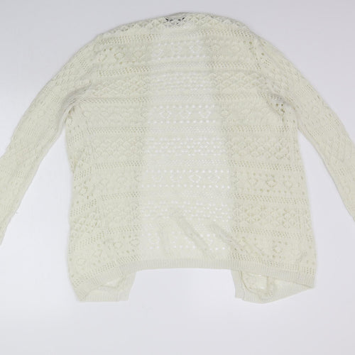 Peacocks Womens White   Cape Jumper Size 10