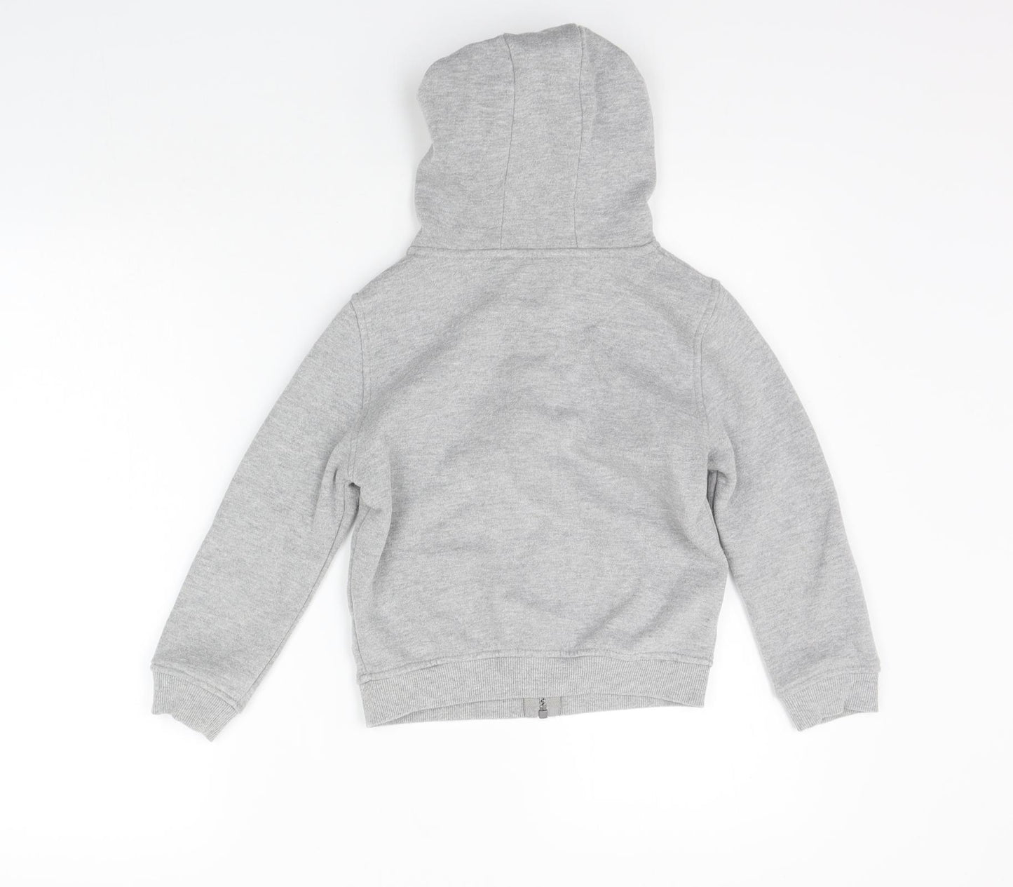 Preworn Boys Grey   Full Zip Jumper Size 6-7 Years  - washable mark