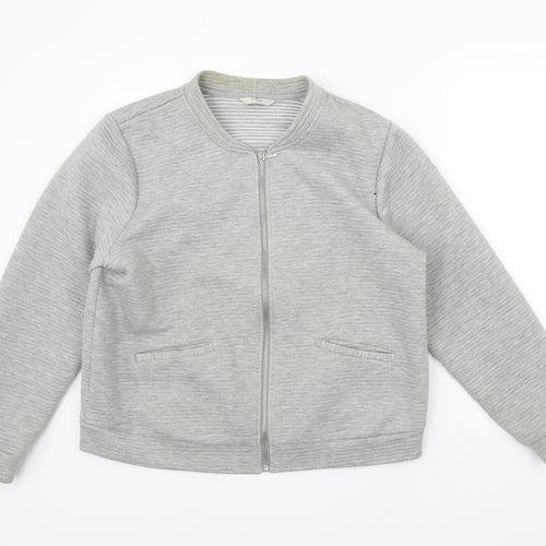 George Womens Grey   Full Zip Jumper Size 18  - washable mark