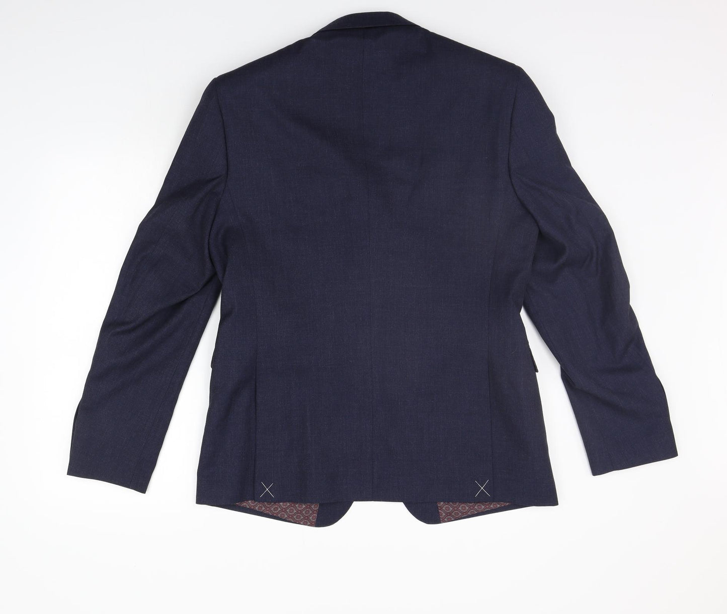 Burton Mens Blue   Jacket Suit Jacket Size S