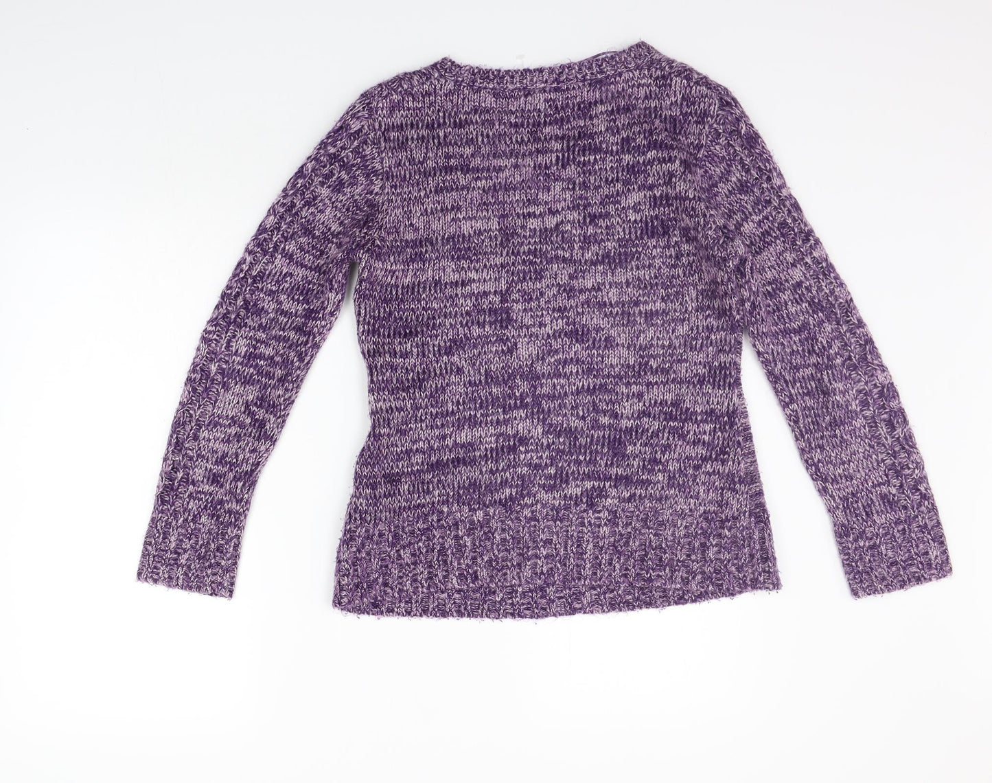 M&Co Womens Purple   Shrug Jumper Size 12