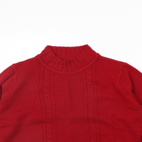 EWM Womens Red   Pullover Jumper Size S