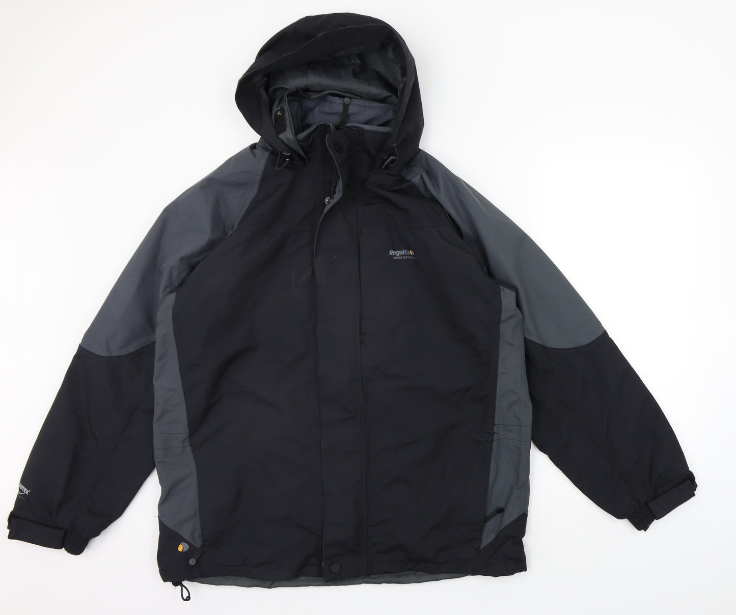 Regetta Mens Black   Jacket Coat Size L  - slight bobble on armpits
