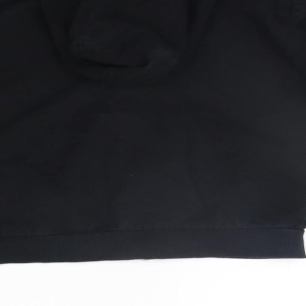 George Boys Black   Full Zip Jumper Size 9-10 Years