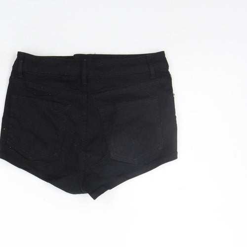 Divided Womens Black   Cut-Off Shorts Size 6
