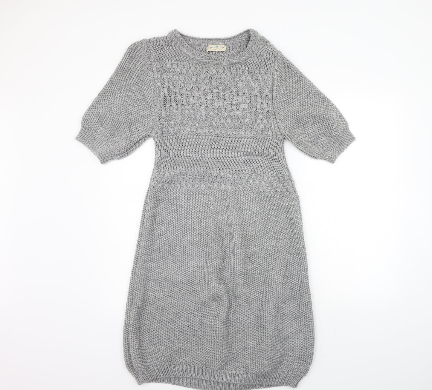 Marks and Spencer Womens Grey   Jumper Dress  Size 14