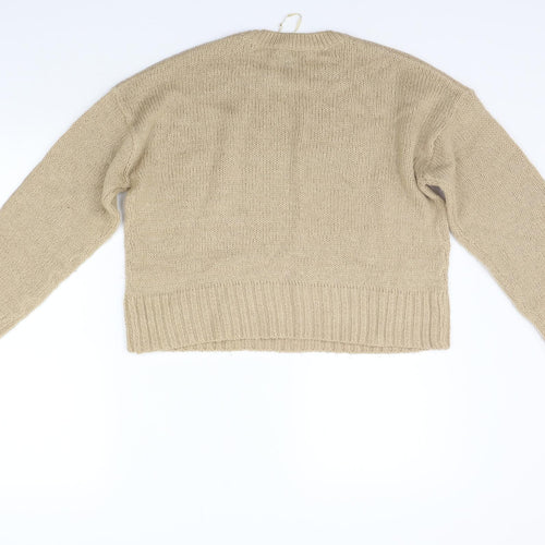 New Look Womens Beige   Pullover Jumper Size S
