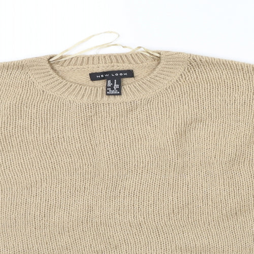 New Look Womens Beige   Pullover Jumper Size S